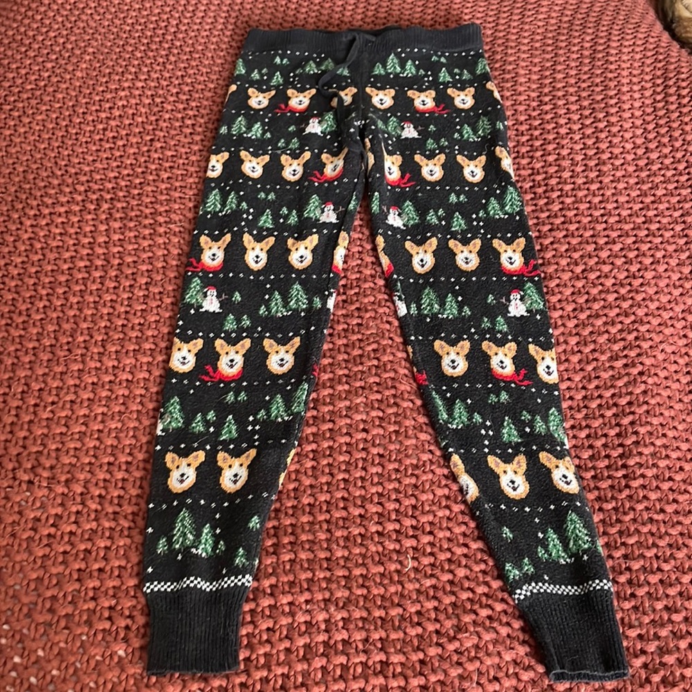 American Eagle Corgi winter lounge pants sz S